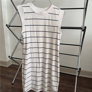 Striped Sleeveless Dress